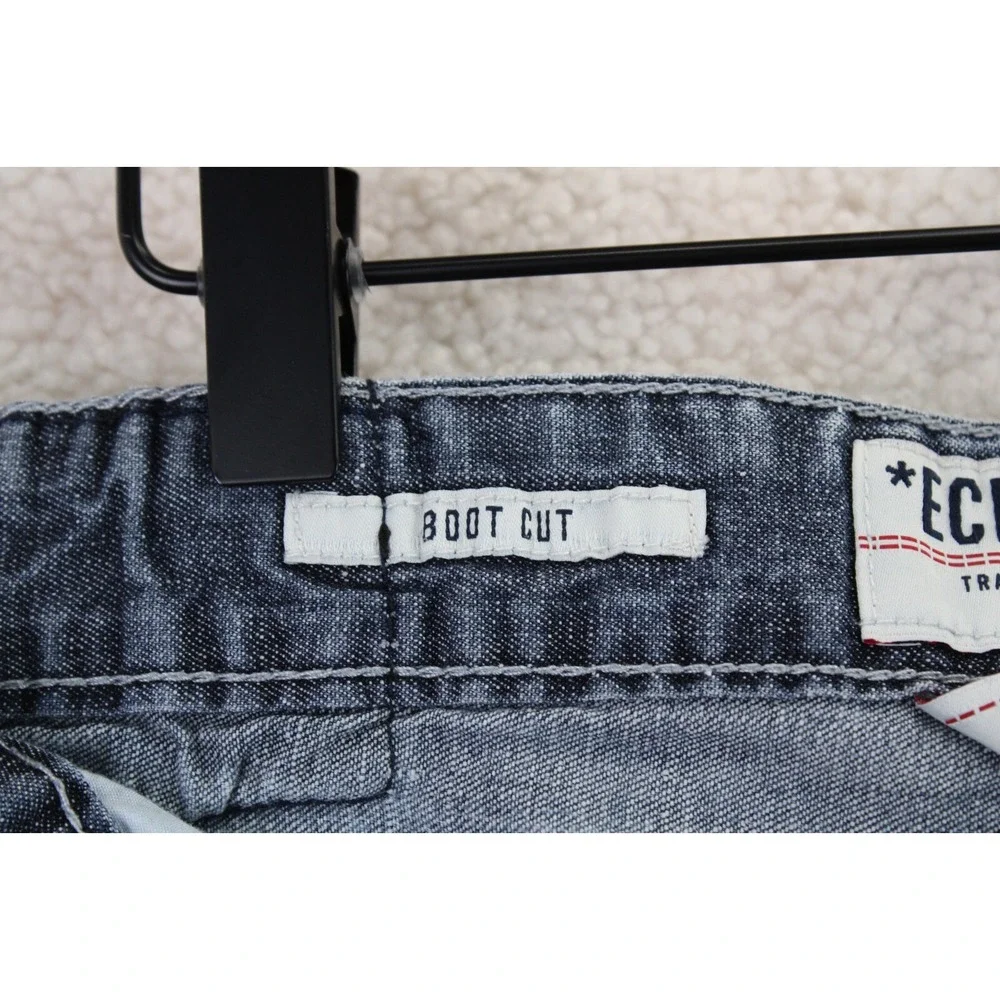Ecko Unltd Mens Jeans W34 Blue Wash Relaxed Fit Denim Pants Y2K Streetwear‎